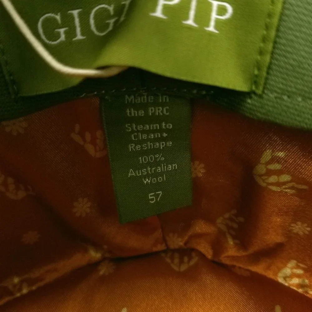Gigi Pip x Dae Hat in Sage Green - Picture 8 of 10